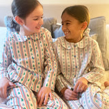 Kids Holiday Snowflake Pajamas