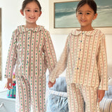 Kids Holiday Snowflake Pajamas