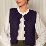 Celeste Vest Navy